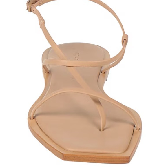 Studio Amelia Elegant White Strappy Sandals - Picture 2 of 9